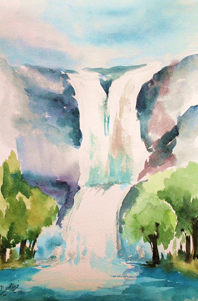 نقش بهار/ گفتگو با دکتر فریبا فهیمی، دندانپزشک و نقاش